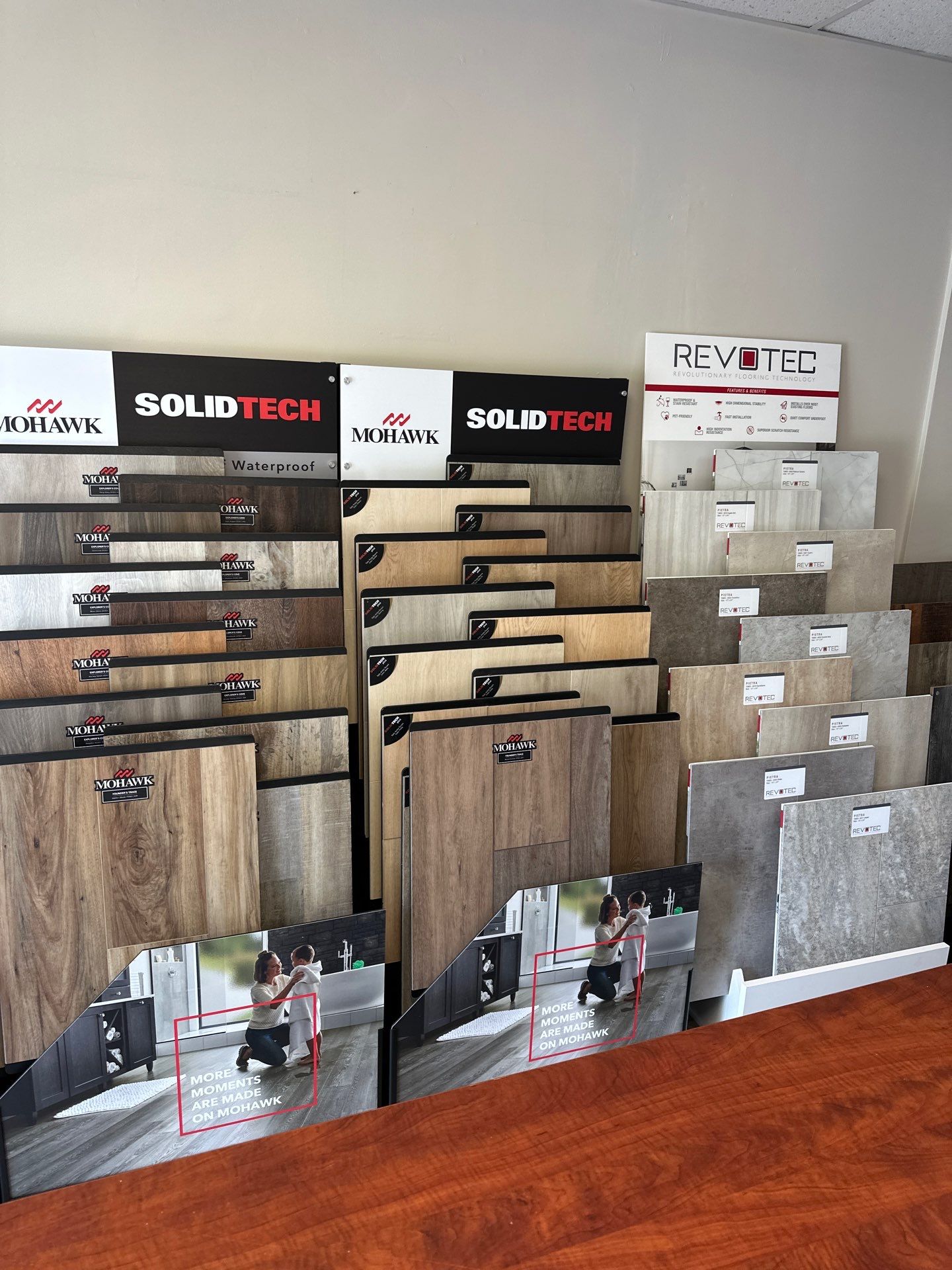 Flooring samples